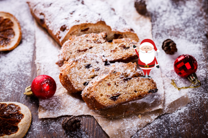 Christmas pastries Dresdnen Stollen
