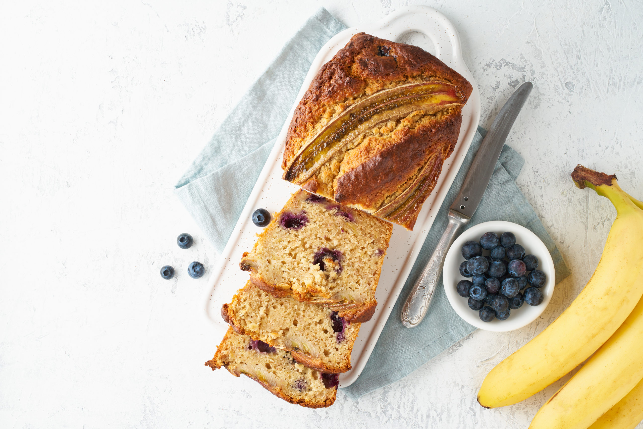 Gesundes Bananenbrot Glutenlos glücklich
